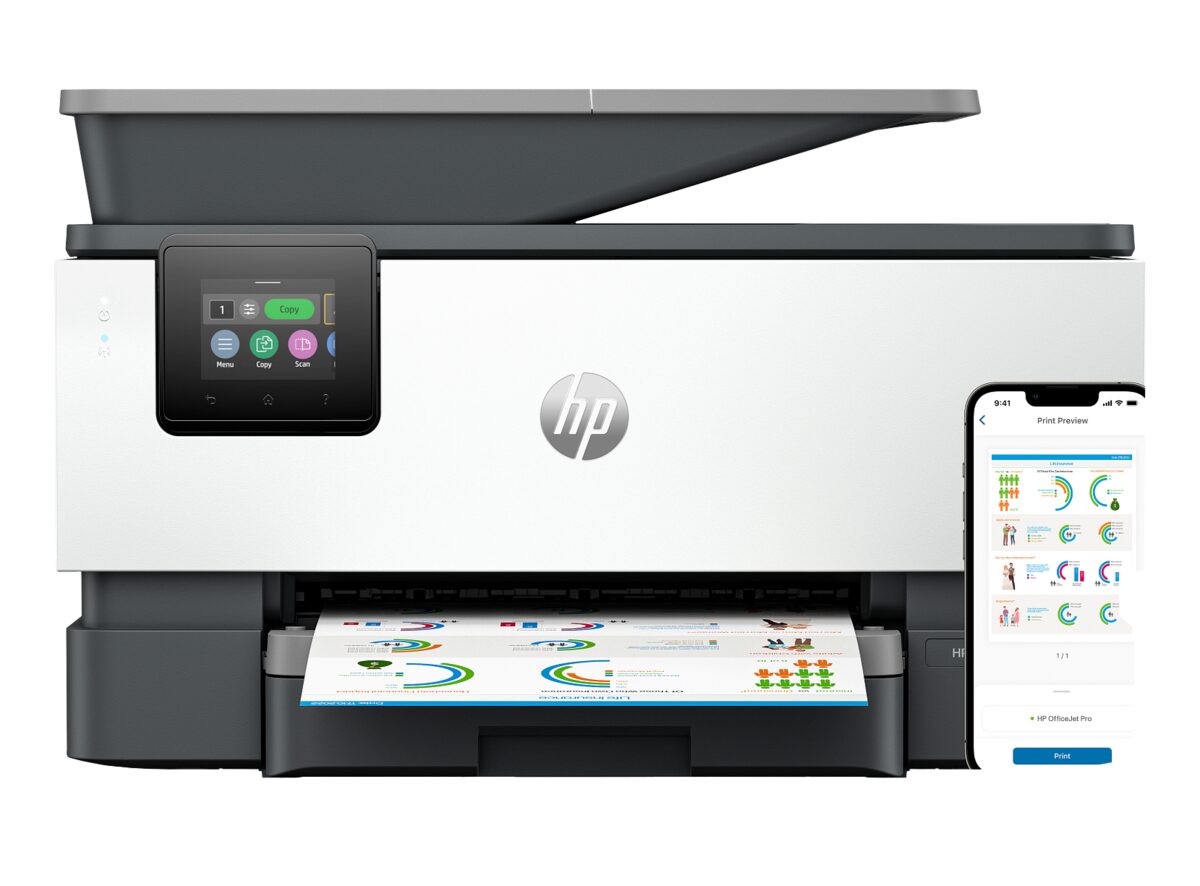 HP OfficeJet Pro 9125e All-in-One Printer primary view